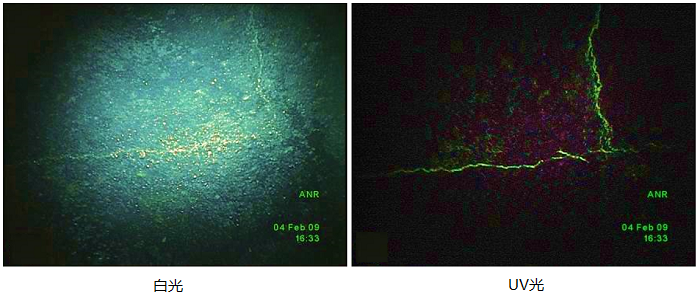 雙光源工業(yè)內(nèi)窺鏡，白光和紫外光可靈活切換